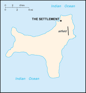 Mapa: Isla Christmas