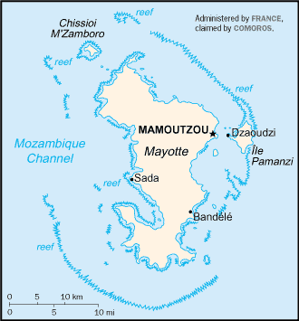 Mapa: Mayotte